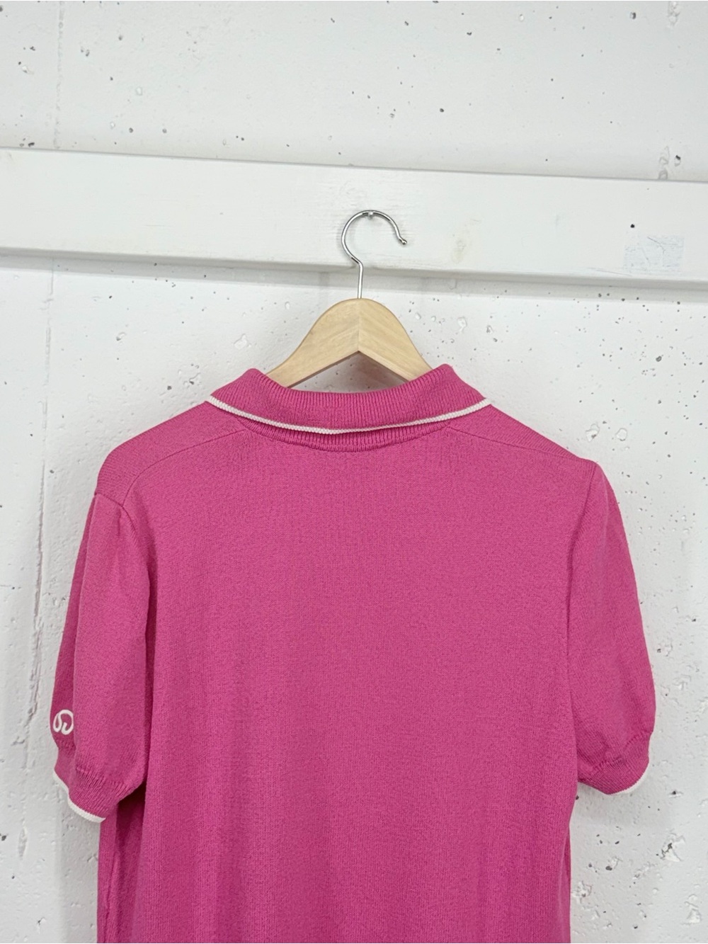 St. John Collection Women’s Size 12 Hot Pink Knit Dress Read - Picture 7 of 16